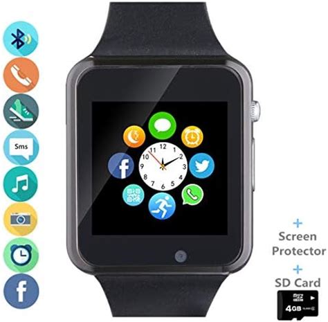 smart watch sd card music player multiple alarms|Amazqi Smart Watch with SD Card Pedometer Call Text .